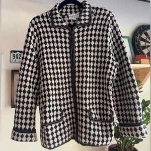 Vintage Pendleton Wool Checkered Sweater